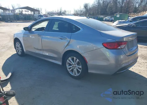 2015 Chrysler 200 Limited z USA, uszkodzony, nr VIN 1C3CCCAB3FN680482